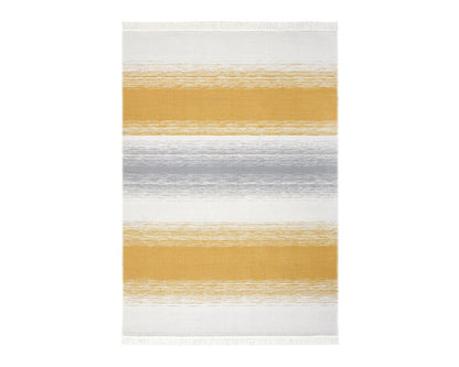 Arya Craft Grey Yellow Rug - Full View | Artistry Home