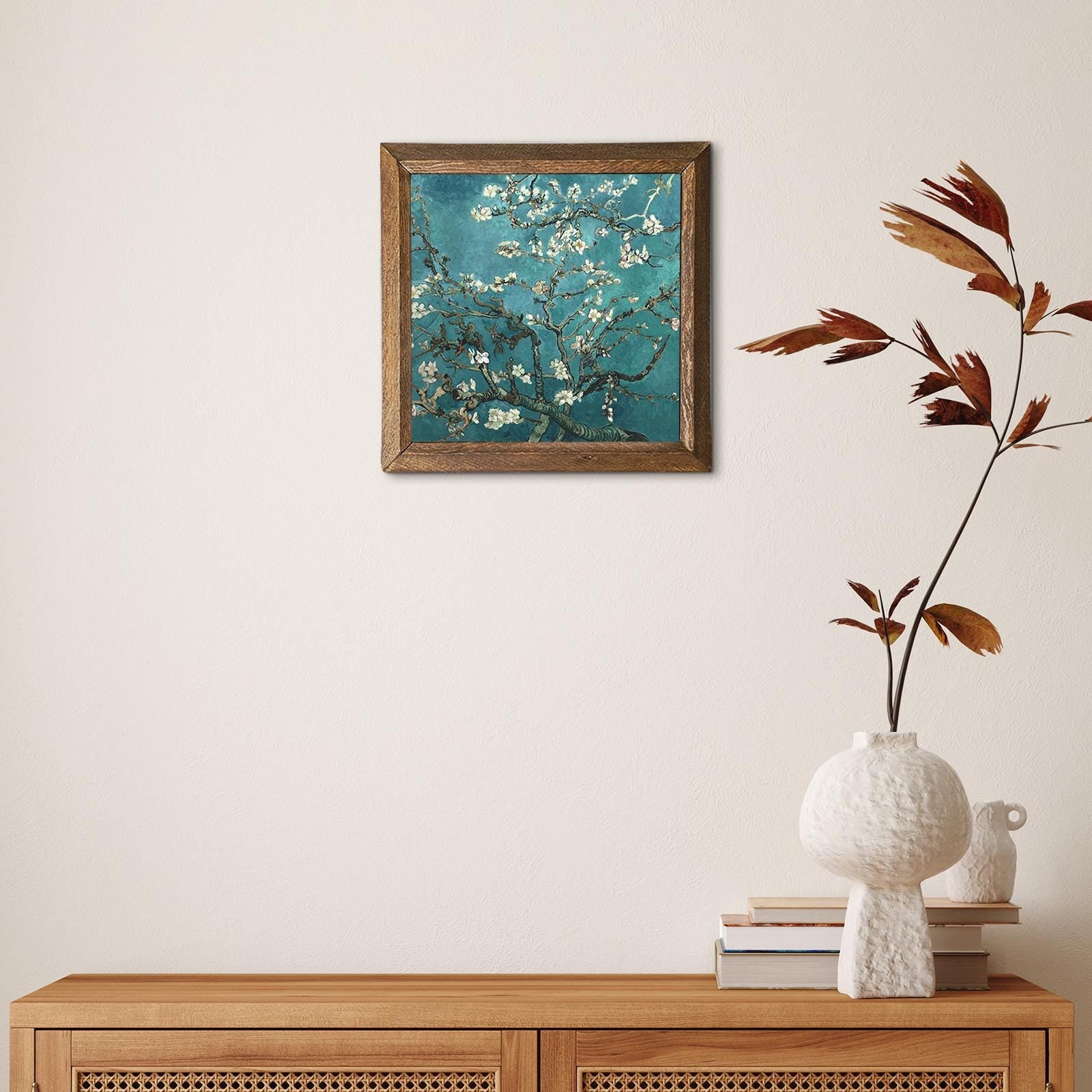 Van Gogh Almond Tree Stone Wall Art - Handmade | Artistry Home