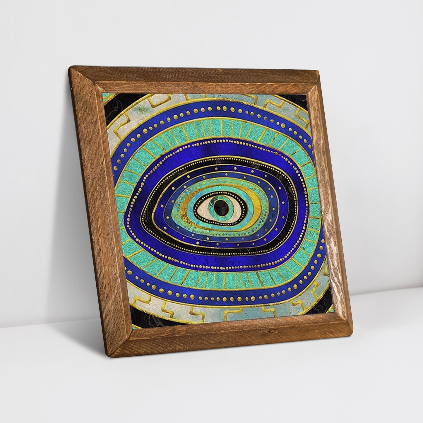 Evil Eye Nazar Natural Stone Wall Art - Nazar | Artistry Home