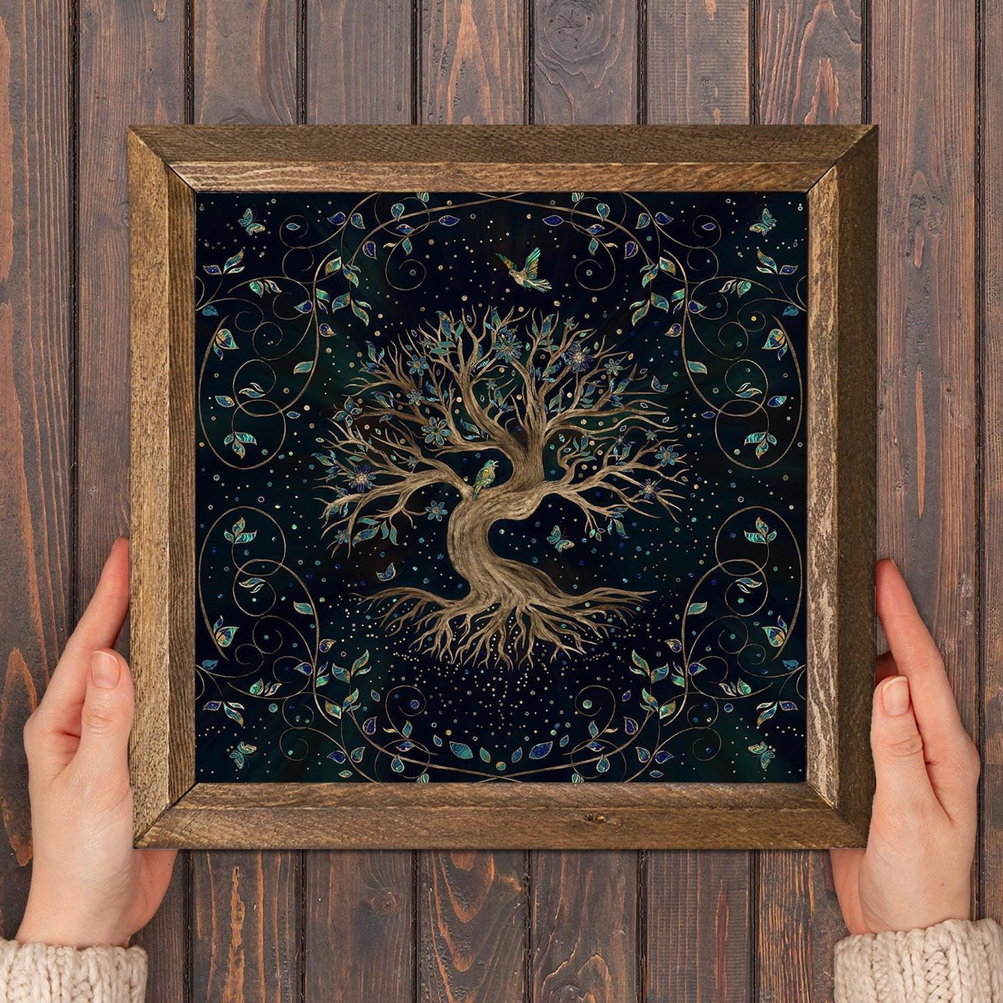 Tree Of Life Twilight Stone Wall Art - Nature | Artistry Home