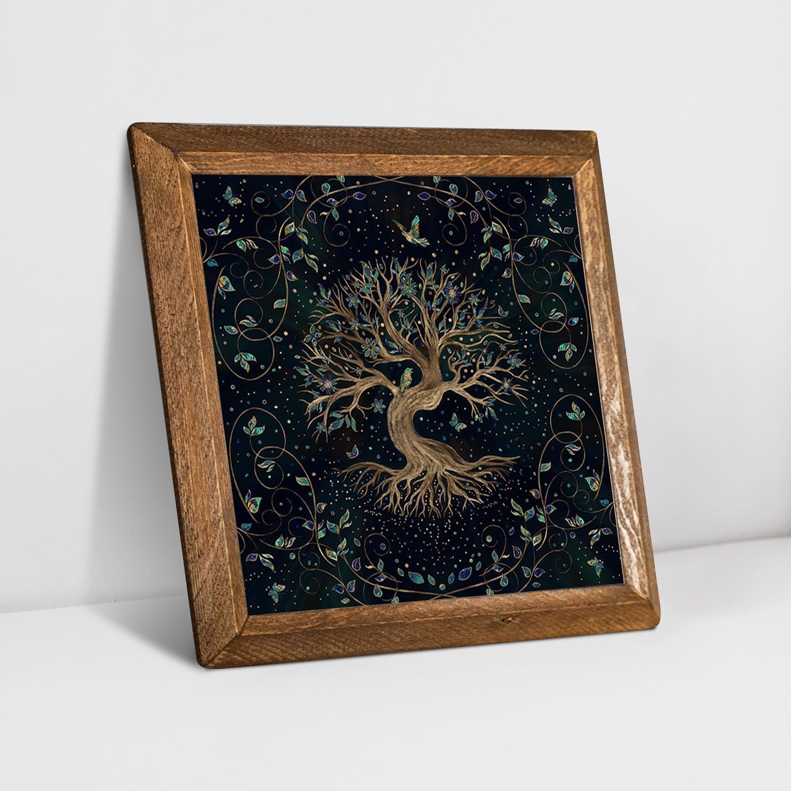 Tree Of Life Twilight Stone Wall Art - Stone Print | Artistry Home