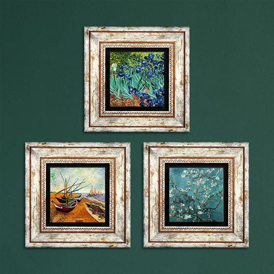Van Gogh Masterpieces Trio Stone Wall Art | Artistry Home