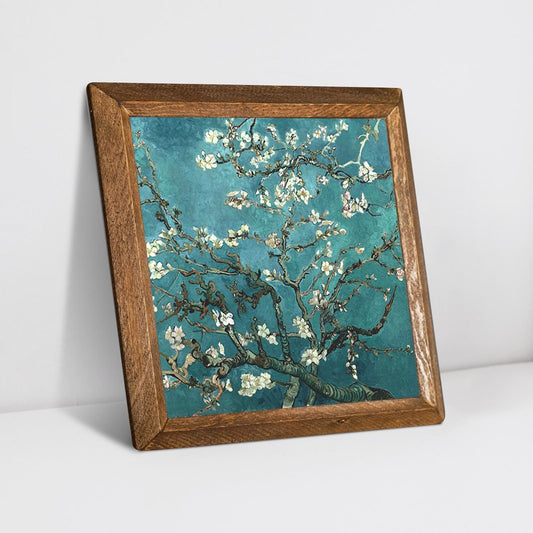 Van Gogh Almond Tree Stone Wall Art - Spiritual | Artistry Home
