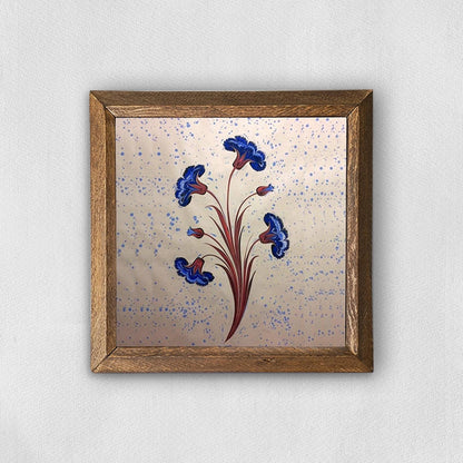Marble Art Flower Natural Stone Wall Art | Artistry Home