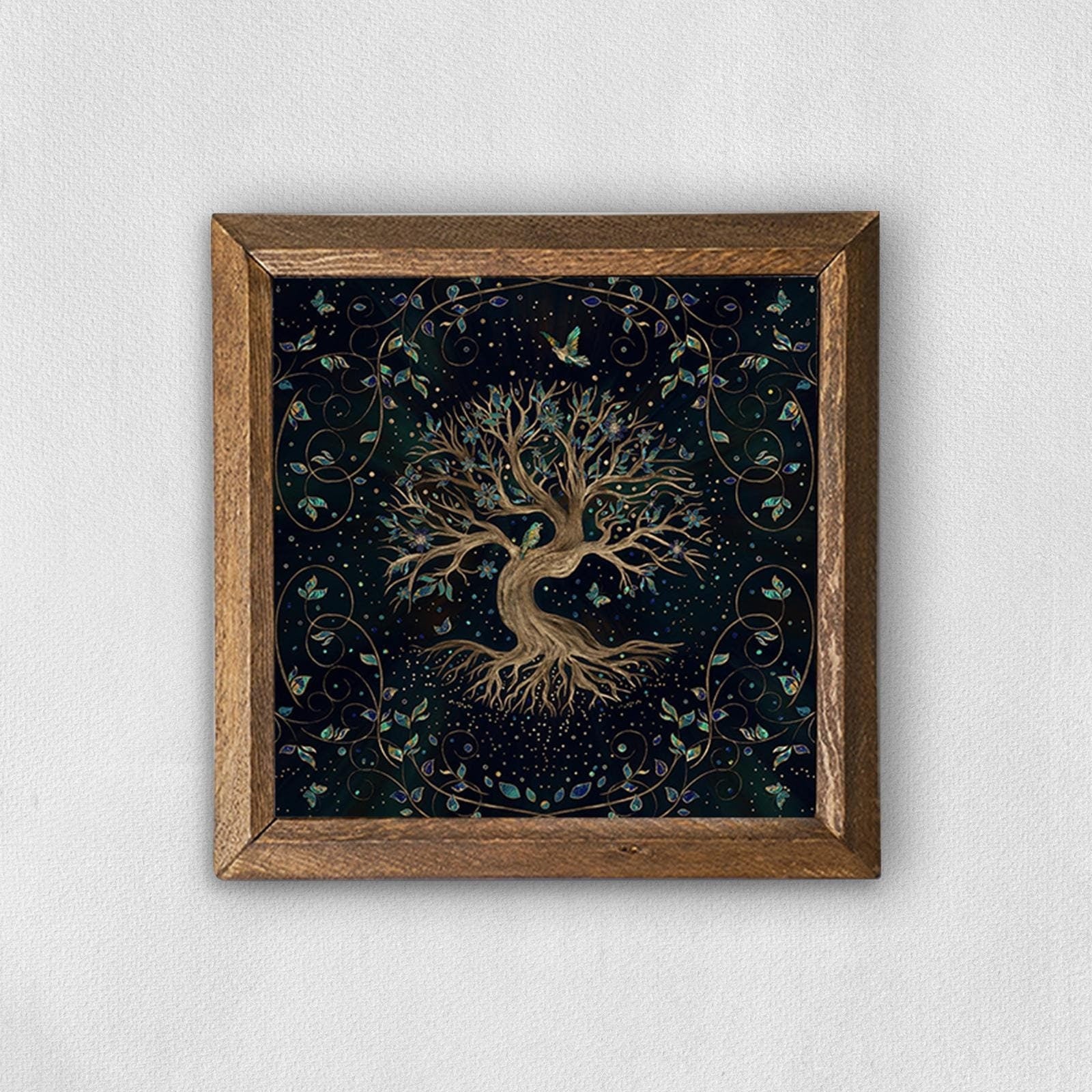 Tree Of Life Twilight Stone Wall Art | Artistry Home