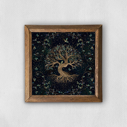 Tree Of Life Twilight Stone Wall Art | Artistry Home