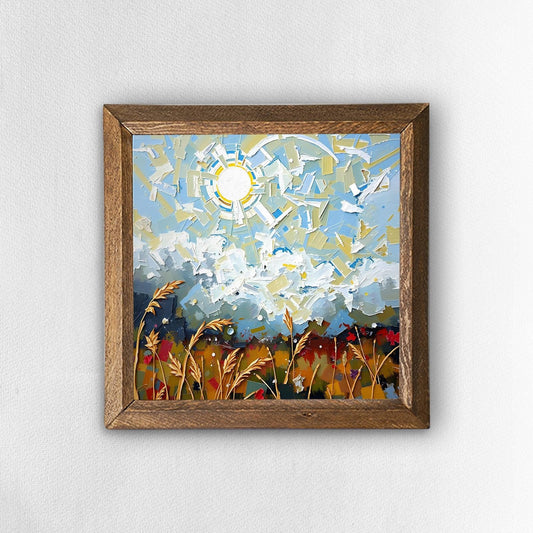 Sun Harvest Natural Stone Wall Art | Artistry Home