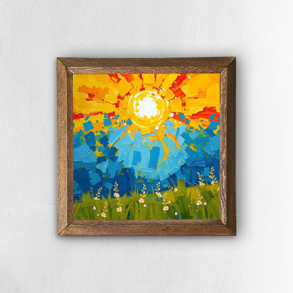First Light Natural Stone Wall Art | Artistry Home