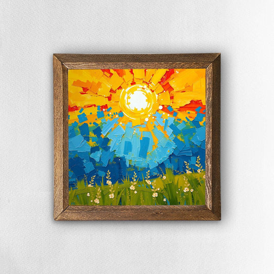 First Light Natural Stone Wall Art | Artistry Home