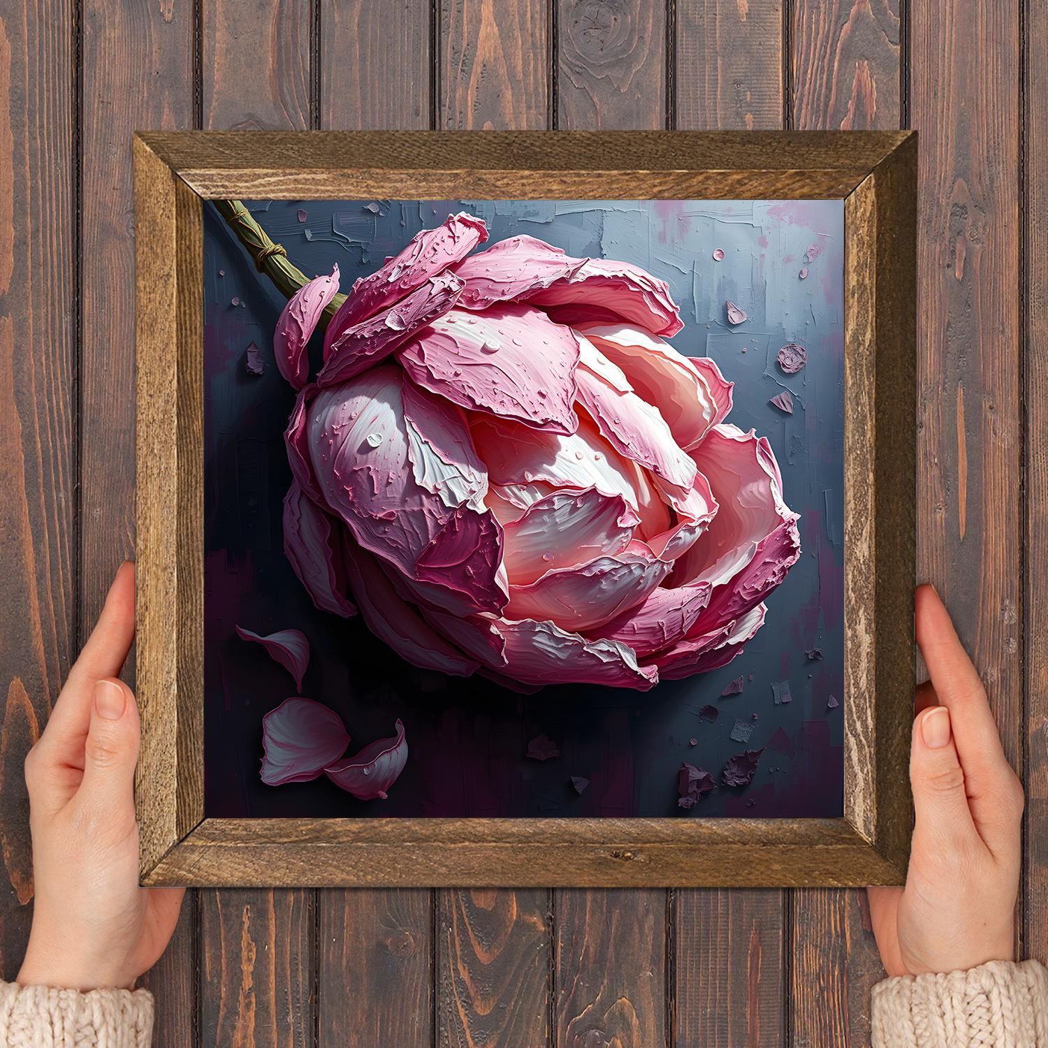 Bud S Promise Natural Stone Wall Art - Floral Art | Artistry Home