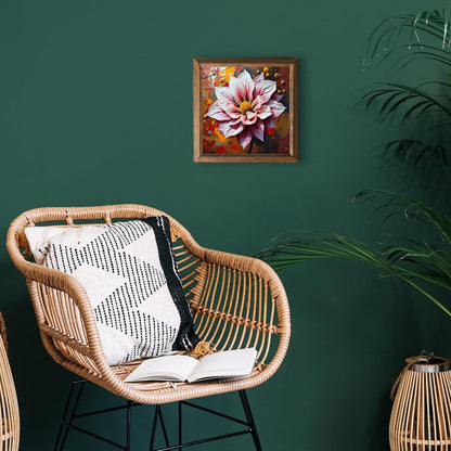 Full Bloom Natural Stone Wall Art - Flower Wall Decor | Artistry Home