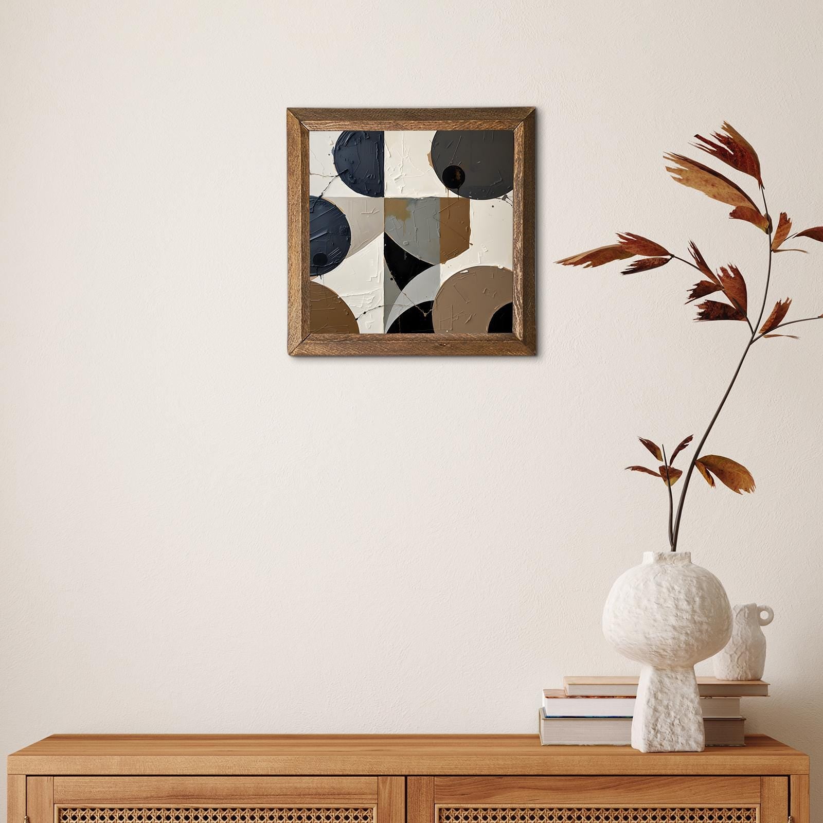 Abstract Echoes Natural Stone Wall Art - Abstract Wall Decor | Artistry Home