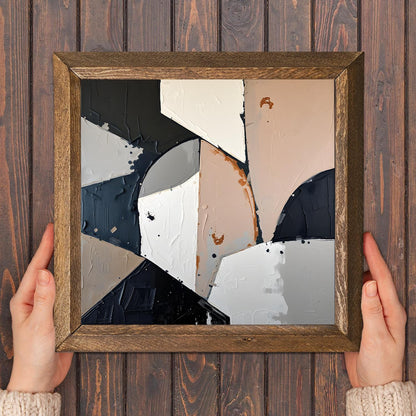 Abstract Fusion Natural Stone Wall Art - Botanical Wall Art | Artistry Home