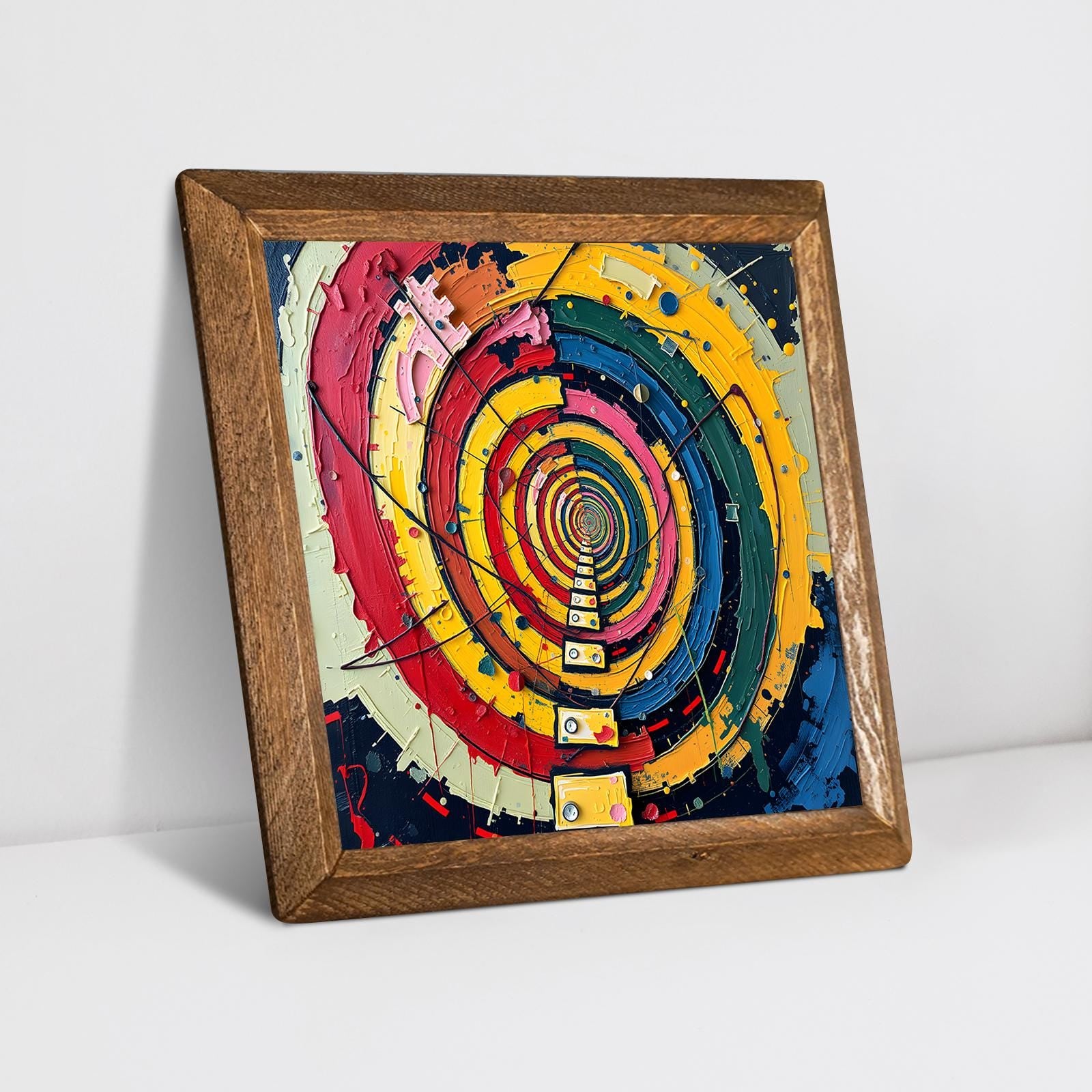 Vivid Helix Natural Stone Wall Art - Ceramic Wall Art | Artistry Home