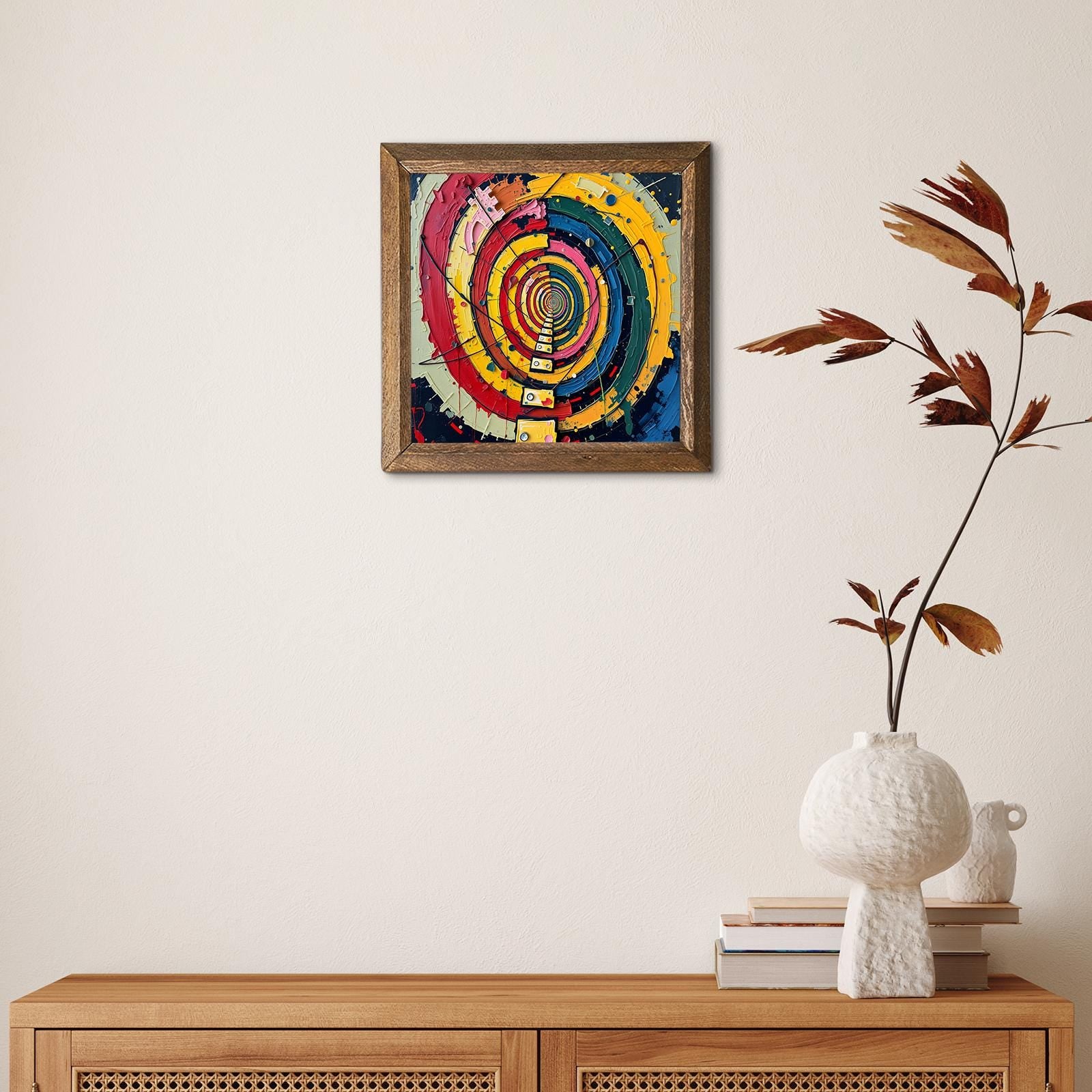 Vivid Helix Natural Stone Wall Art - Botanical Wall Art | Artistry Home