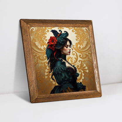 Lady Era Natural Stone Wall Art - Ceramic Wall Art | Artistry Home