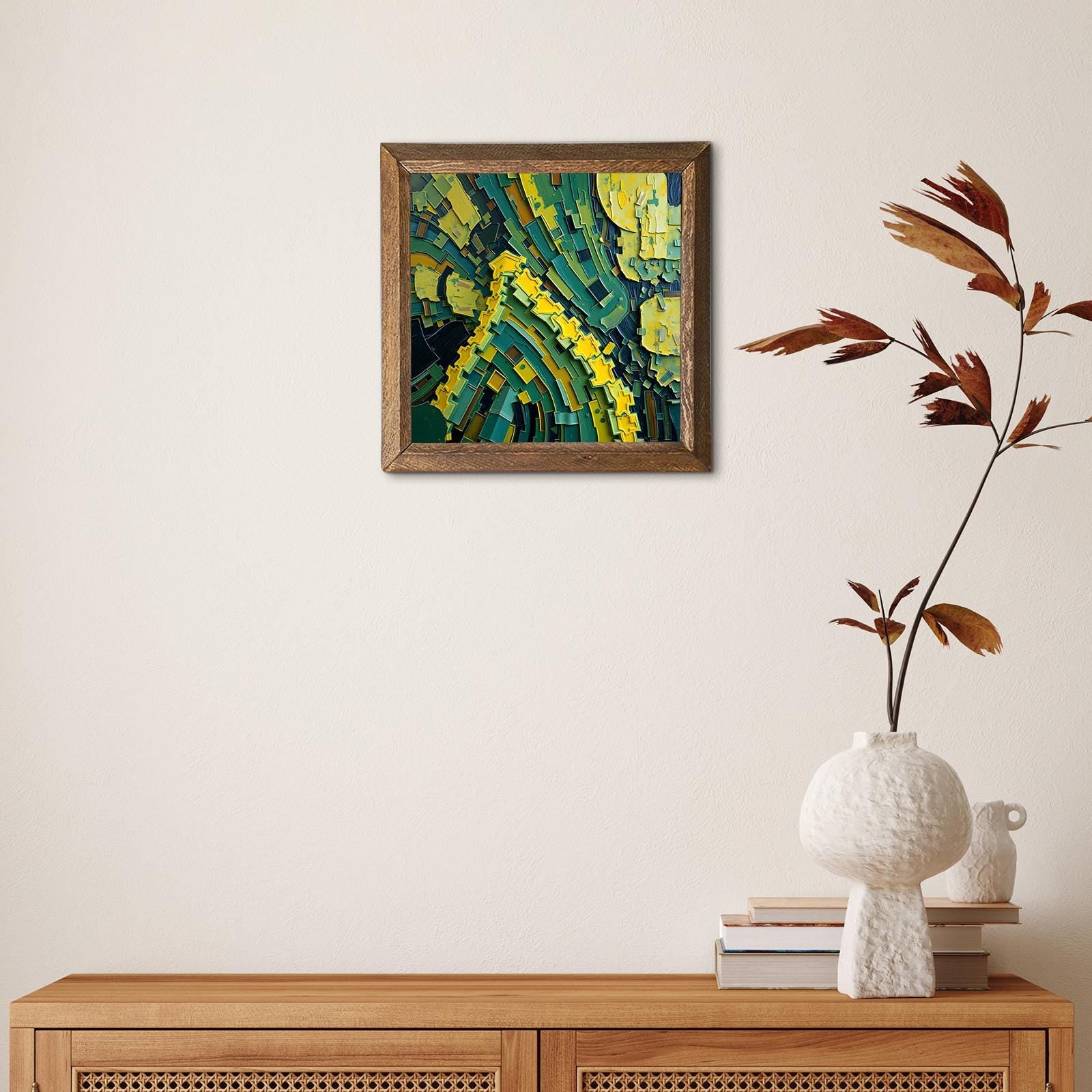 Puzzle Or Not Natural Stone Wall Art - Botanical Wall Art | Artistry Home