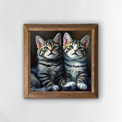 Twin Stripes Natural Stone Wall Art | Artistry Home