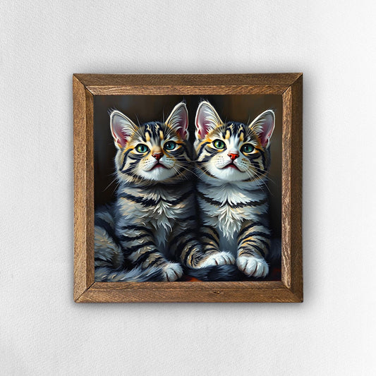 Twin Stripes Natural Stone Wall Art | Artistry Home