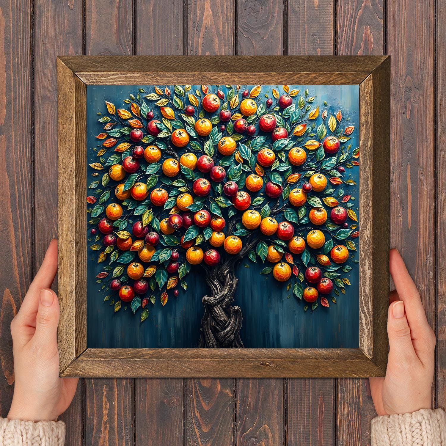 Fruity Natural Stone Wall Art - Floral Art | Artistry Home
