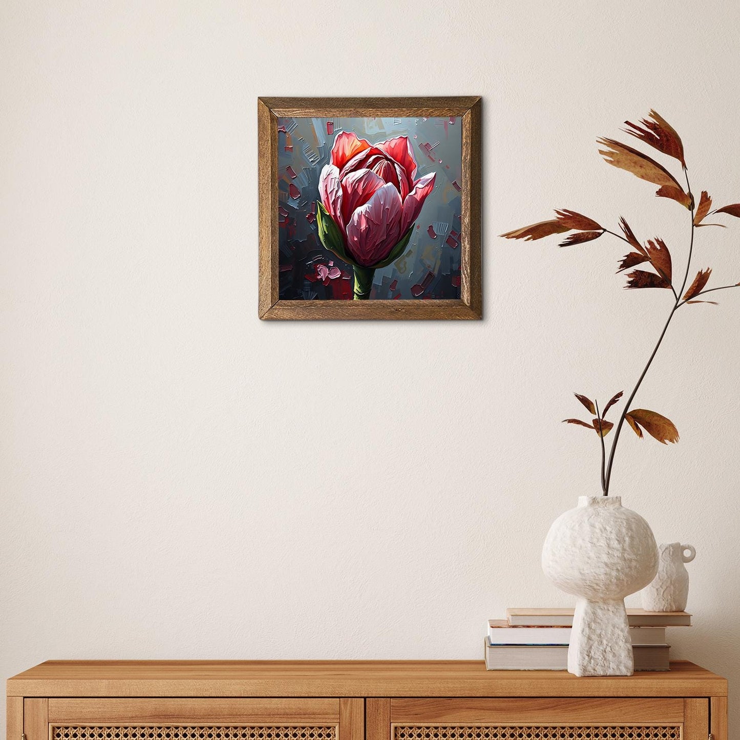 Unfolding Beauty Natural Stone Wall Art - Botanical Wall Art | Artistry Home