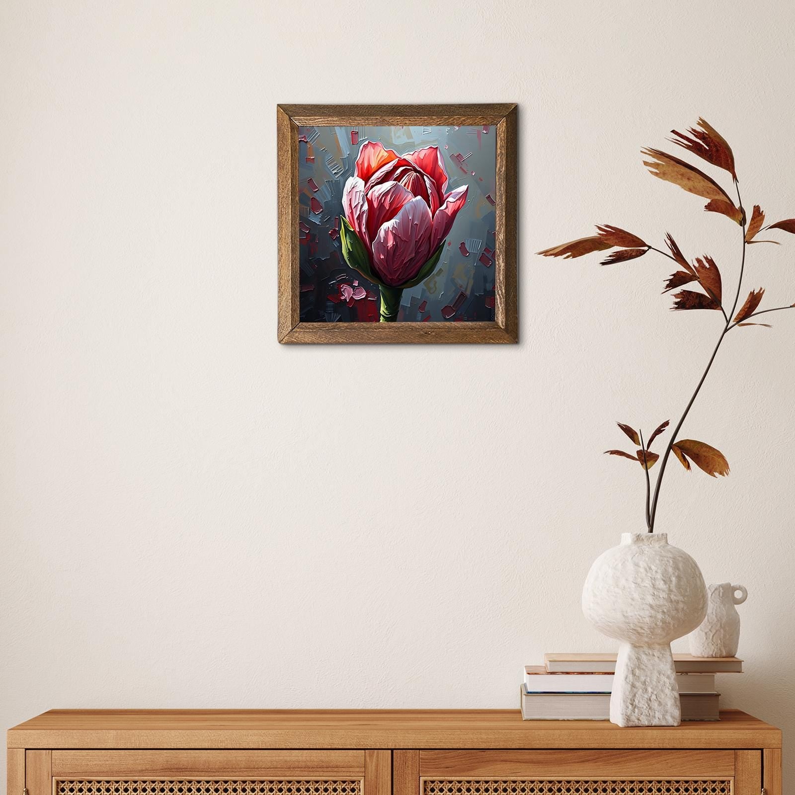 Unfolding Beauty Natural Stone Wall Art - Botanical Wall Art | Artistry Home