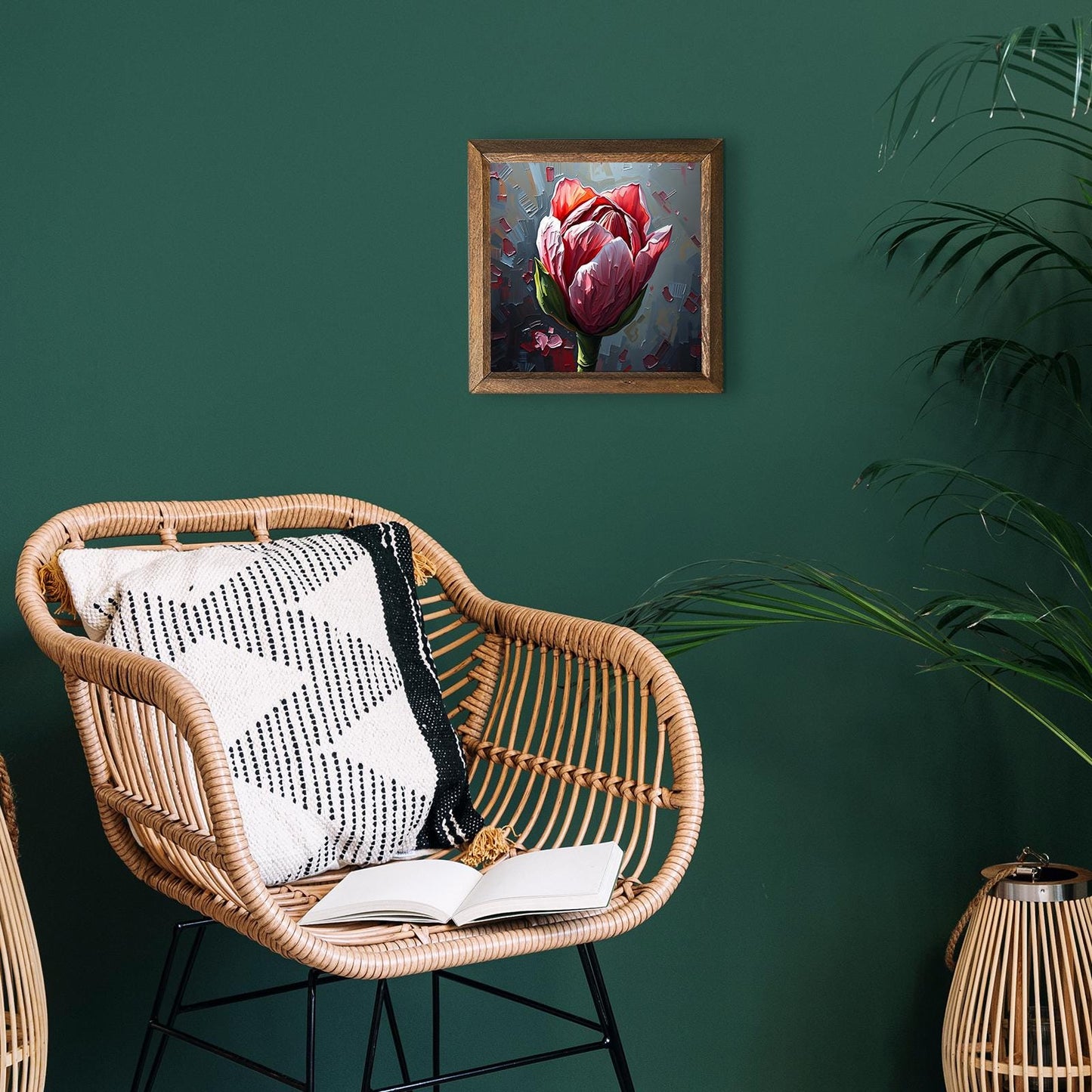 Unfolding Beauty Natural Stone Wall Art - Flower Wall Decor | Artistry Home