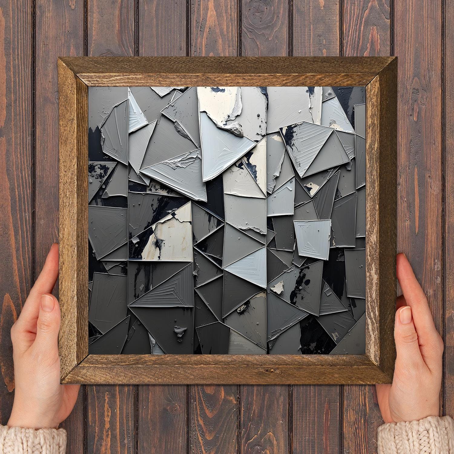 Abstract Aura Natural Stone Wall Art - Botanical Wall Art | Artistry Home