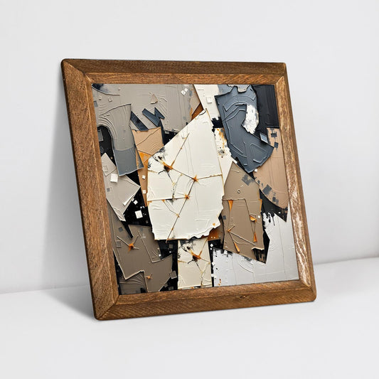 Abstract Essence Natural Stone Wall Art - Bedroom Wall Art | Artistry Home