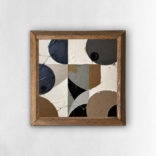 Abstract Echoes Natural Stone Wall Art | Artistry Home