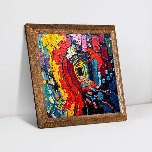 Ethereal Passage Natural Stone Wall Art - Ceramic Wall Art | Artistry Home