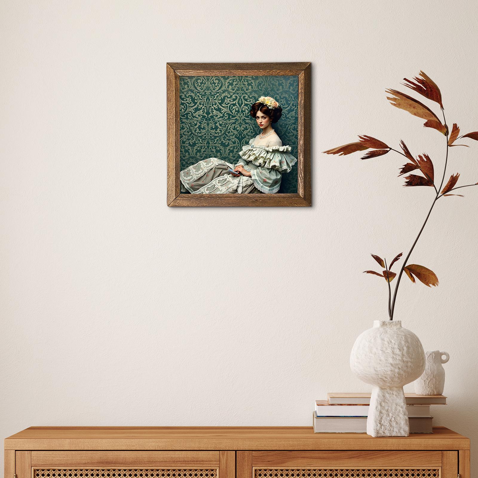 Elegance In Lace Natural Stone Wall Art - Botanical Wall Art | Artistry Home
