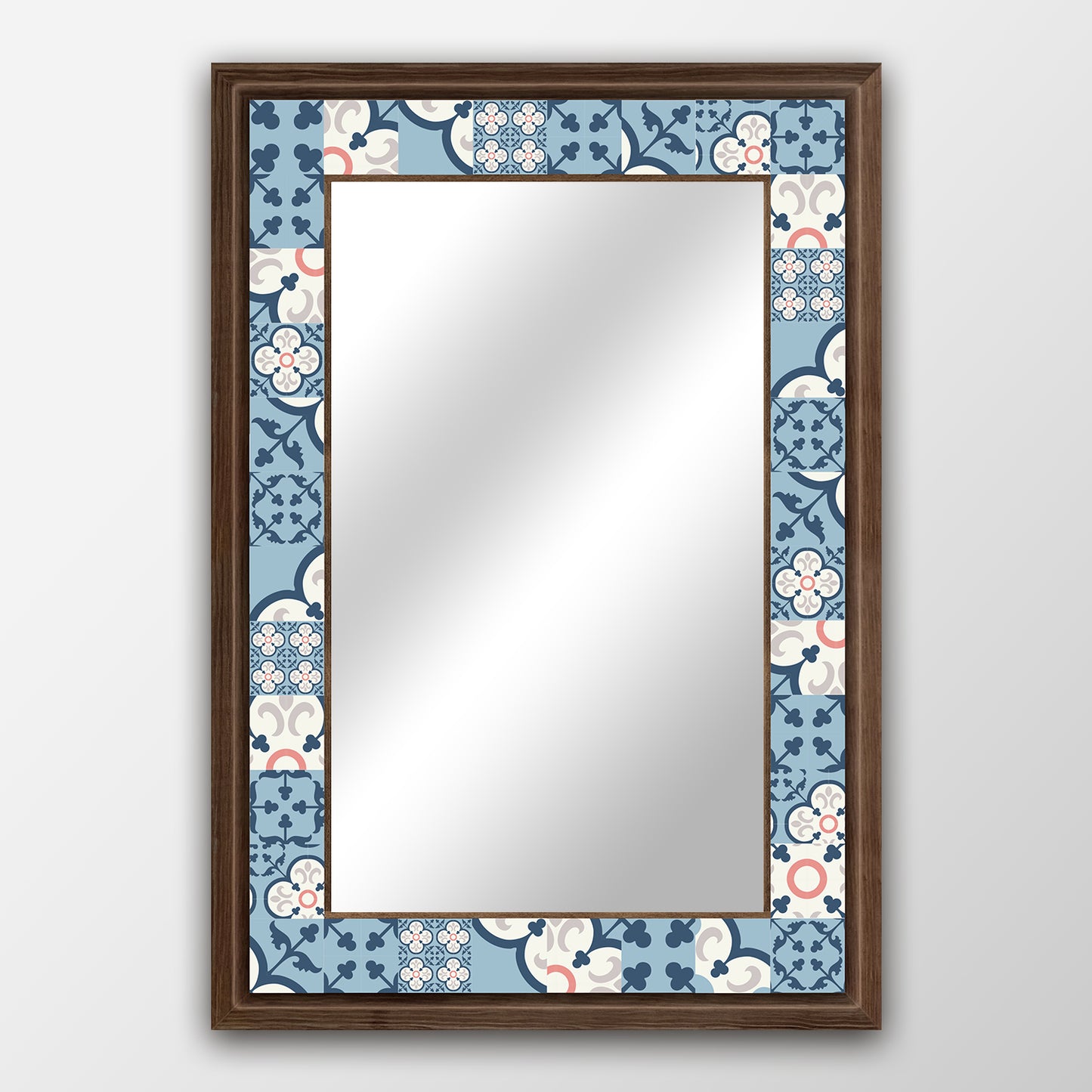 Blue Tiles Mirror | Artistry Home