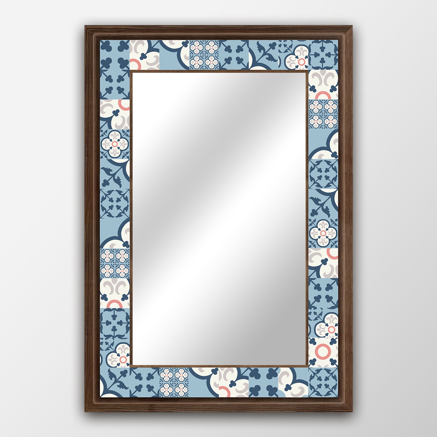 Blue Tiles Mirror | Artistry Home