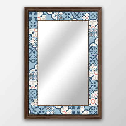 Blue Tiles Mirror | Artistry Home
