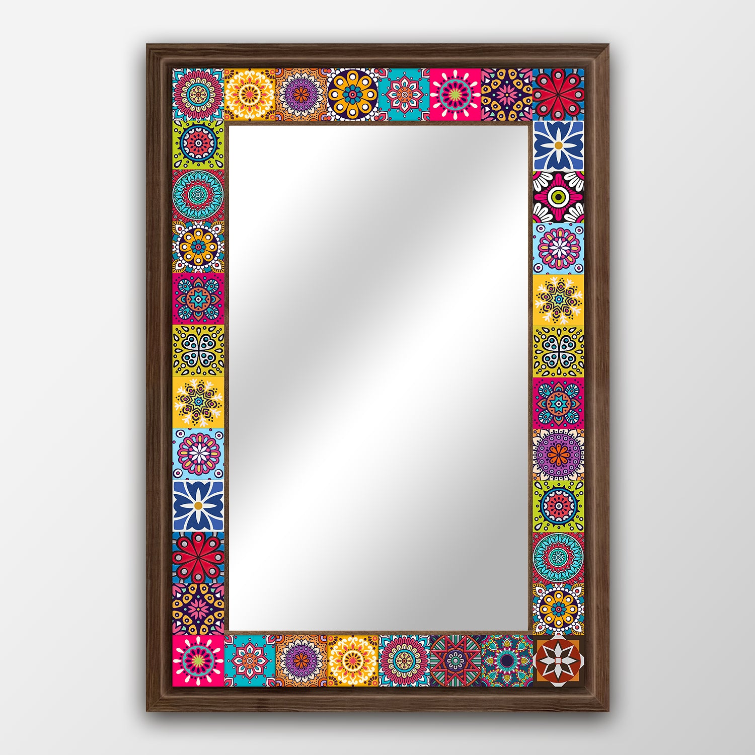 Colorful Tiles Mirror | Artistry Home