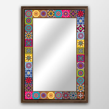 Colorful Tiles Mirror | Artistry Home