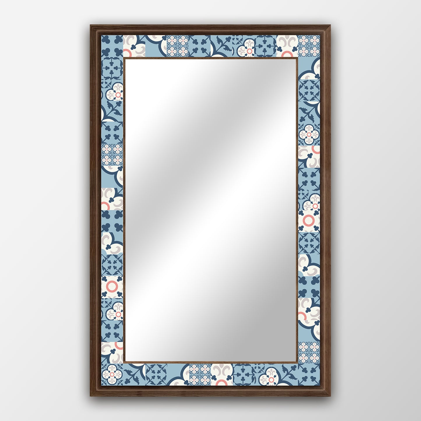 Blue Tiles Mirror | Artistry Home