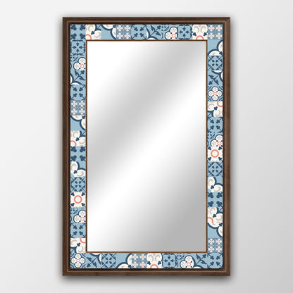 Blue Tiles Mirror | Artistry Home