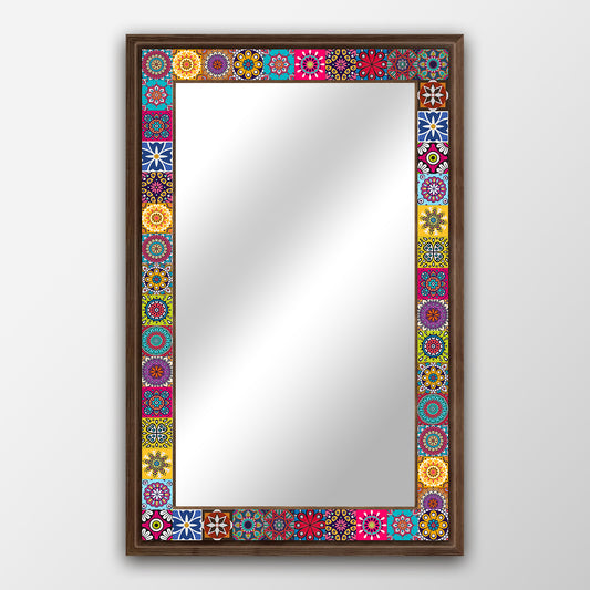 Colorful Tiles Mirror | Artistry Home