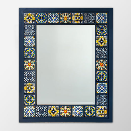 Anatolian Tile Mirror 41 × 51 cm