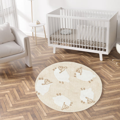 Cotton Boon Sheep Round