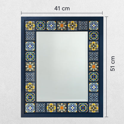 Anatolian Tile Mirror 41 × 51 cm