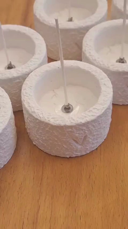 Golden Concrete – Soy Candle Set