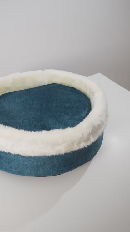 Cozy Sponge Plush Blue