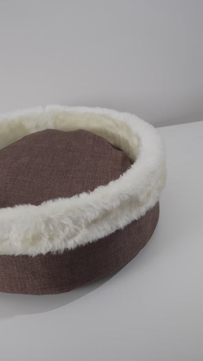 Cozy Sponge Plush Brown