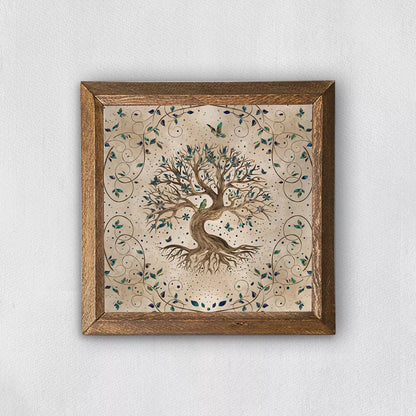 Tree Of Life Sand Stone Wall Art | Artistry Home