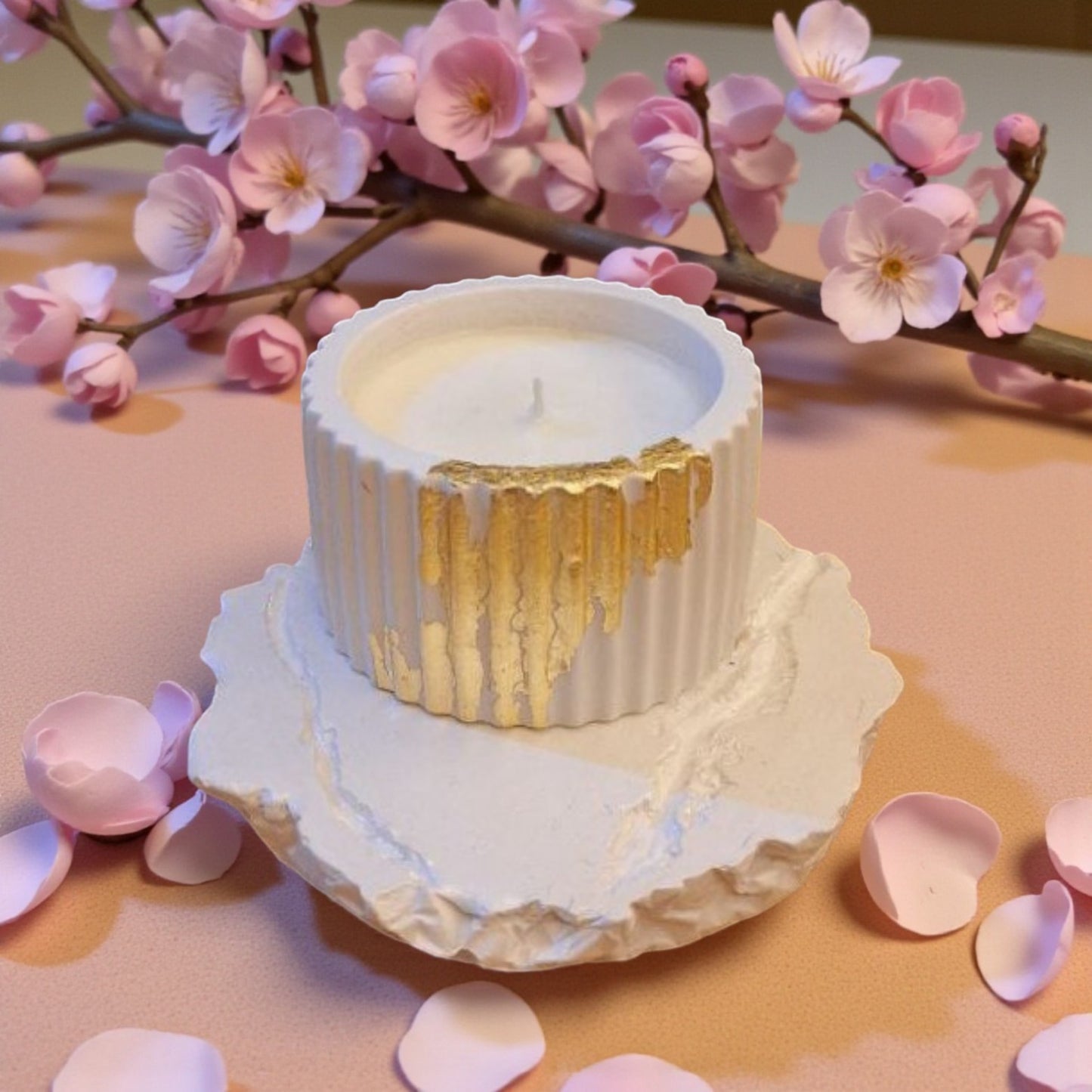 Golden Concrete – Soy Candle Set