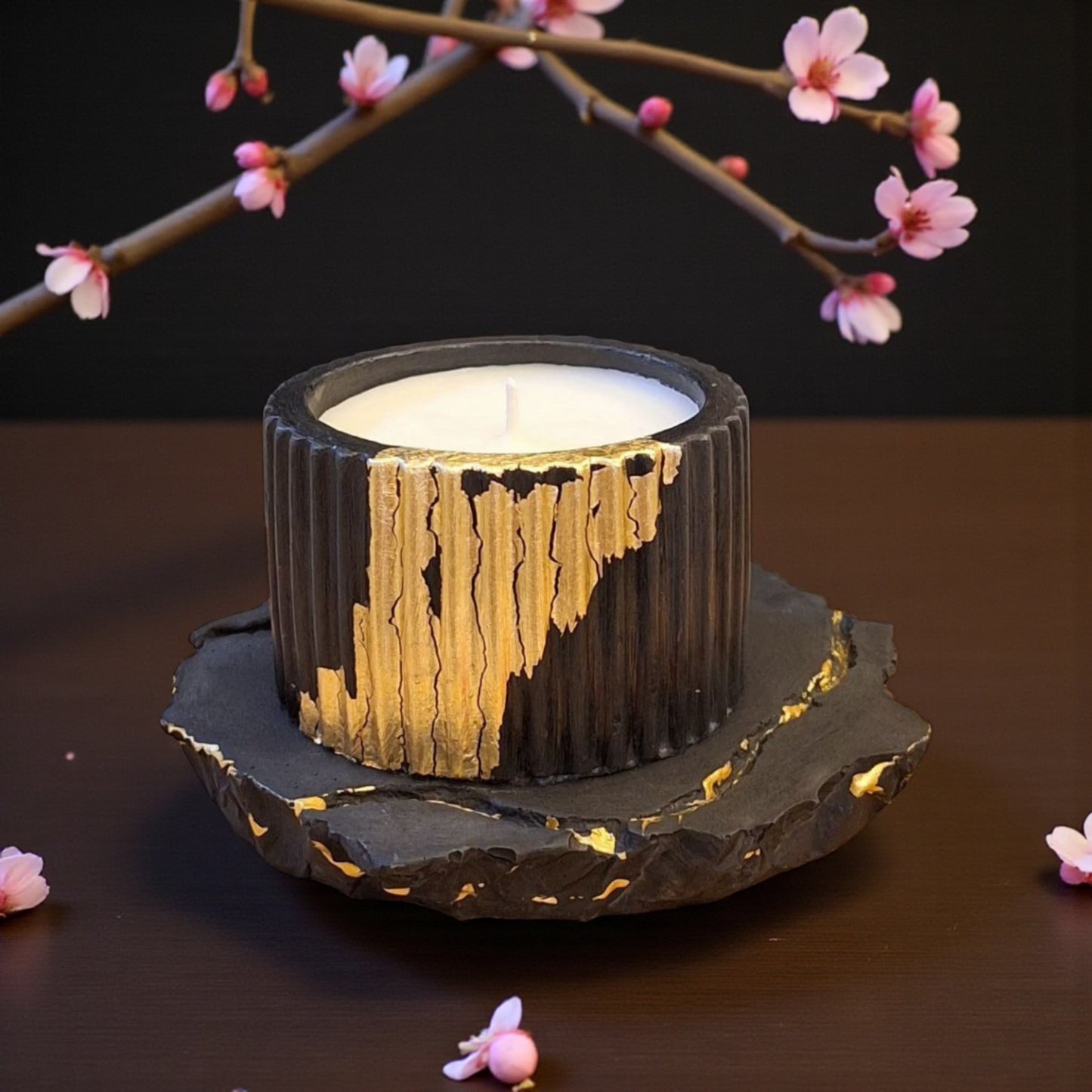 Golden Concrete – Soy Candle Set
