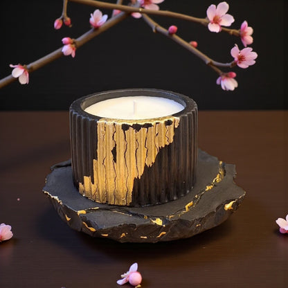 Golden Concrete – Soy Candle Set